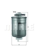 MAHLE KL103 - FILTROS DE COMBUSTIBLE