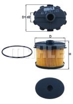 MAHLE KX84D - ELEMENTOS FILTRANTES DE COMBUSTIBLE