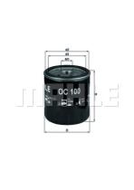 MAHLE OC100 - FILTROS DE ACEITE