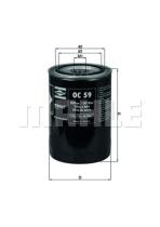MAHLE OC59 - FILTROS DE ACEITE