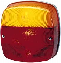 HELLA 2SE002578701 - PILOTO UNIVERSAL TRASERO CON LUZ MATRICULA