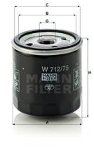 MANN W71275 - [*]FILTRO ACEITE