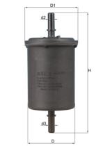 MAHLE KL4161 - FILTROS DE COMBUSTIBLE