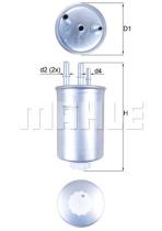 MAHLE KL505 - FILTROS DE COMBUSTIBLE