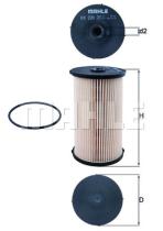 MAHLE KX220D - ELEMENTOS FILTRANTES DE COMBUSTIBLE