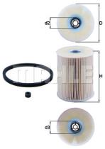 MAHLE KX231D - ELEMENTOS FILTRANTES DE COMBUSTIBLE