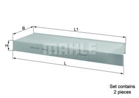 MAHLE LA428S - FILTROS DE HABITACULO