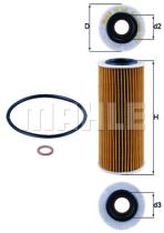 MAHLE OX368D1 - ELEMENTOS FILTRANTES DE ACEITE