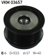 SKF VKM03657 - POLEAS LIBRES ALTERNADOR