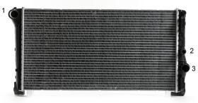 MAHLE CR2009000S - RADIADOR TURISMO LANCIA MUSA 1.3
