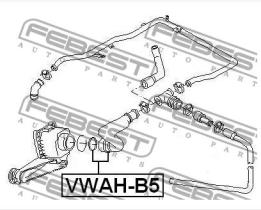 FEBEST VWAHB5 - TUBULADURA DEL SISTEMA VENTILACION DEL CARTER