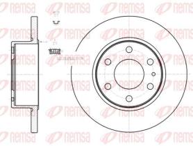 REMSA 6127400 - DISCO DE FRENO TRASERO IVECO