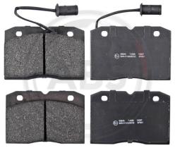 PRODUCTOS A.B.S. 36840 - JGO DE PASTILLAS DE FRENO DELANTERAS IVECO