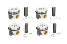 BORSEHUNG B19303 - JGO DE 4 PISTONES MOTOR AZV, BKD, BMN,CBDA,CBDB,BLB ETC
