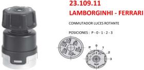 COBO ELECTRICIDAD 2310911 - CONM.LUCES LAMBORGHINI-FERRARI (P-0-1-2-3)1027708
