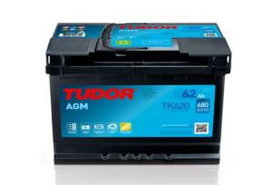 TUDOR TK620 - BATERIA 12 V 62AH 680A +ETN 0 242X1