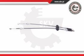 SKV 27SKV055 - JGO DE CABLES DE PALANCA DE CAMBIO OPEL RENAULT