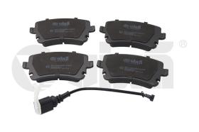 VIKA 66981103201 - JGO DE PASTILLAS DE FRENO TRASERAS VOLKSWAGEN