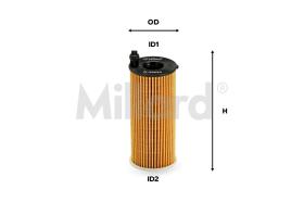 MILLARD FILTROS ML82653 - FILTRO DE ACEITE BMW