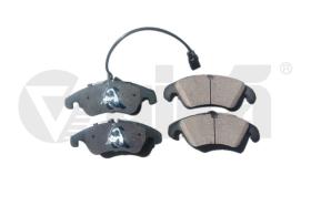 VIKA 66981606601 - JGO DE PASTILLAS DE FRENO DELANTERAS AUDI A6, A7