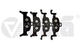 VIKA 66981695701 - JGO DE PASTILLAS DE FRENO DELANTERAS AUDI A4, A5, A6, A7, Q5
