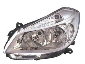 AUTO CARSER 5500061 - FARO DELANTERO IZDO CROMADO H7+H7 CLIO 05->