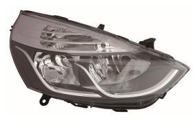 AUTO CARSER 5500072 - FARO PRINCIPAL LADO DERECHO H1+H7 NEGRO/CROMADO CLIO 13->16