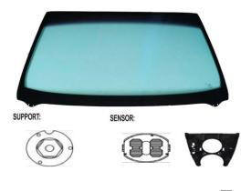 AUTO CARSER 1987002 - PARABRISAS TINTADO VERDE CONTROL SOLAR + SENSOR MERCEDES