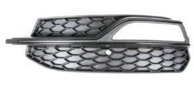 AUTO CARSER 2021501 - REJILLA IZDA PARA ANTINIEBLA NEGRA CON MOLDURA  S-LINE