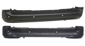 AUTO CARSER 238183C - PARAGOLPES TRASERO CENTRAL NEGRO + 4 SENSORES