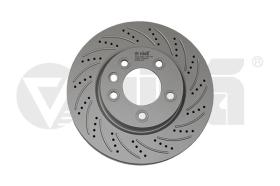VIKA 66151716701 - DISCO DE FRENO DELANTERO DERECHO LÍNEA PERFORADA GEOMET
