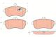 TRW GDB1736 - PASTILLAS DE FRENO