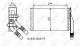NRF 53554 - RADIADOR DE CALEFACCION RENAULT KANGOO, NISSAN KUBISTAR 03-