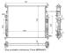 NRF 53936 - RADIADOR ALU SOLDADO MERCEDES ML-SERIES 3.0D 05-636X526X38