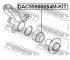 FEBEST DAC55900054MKIT - RODAMIENTO DE RUEDA DELANTERA, 55X90X54